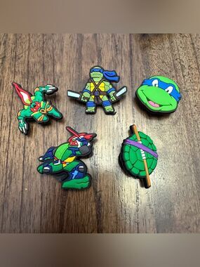 Ninja Turtle Shoe Charms